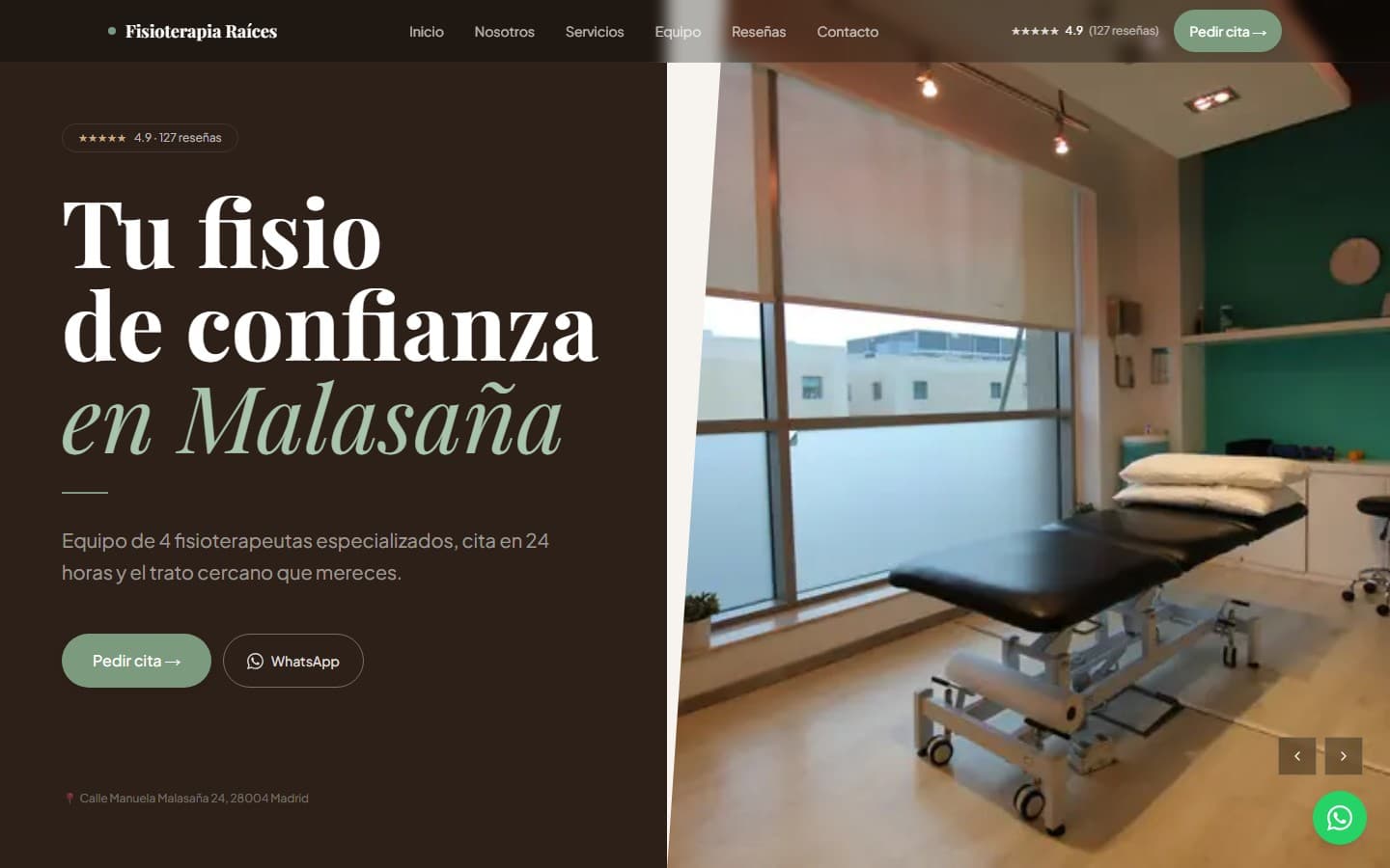 Fisioterapia Raíces